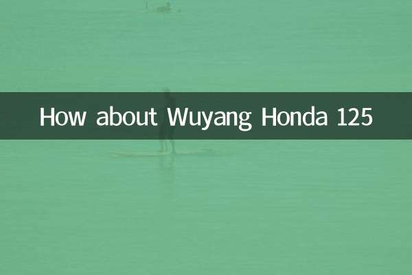 How about Wuyang Honda 125