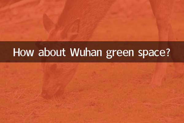 Que tal o espaço verde de Wuhan?