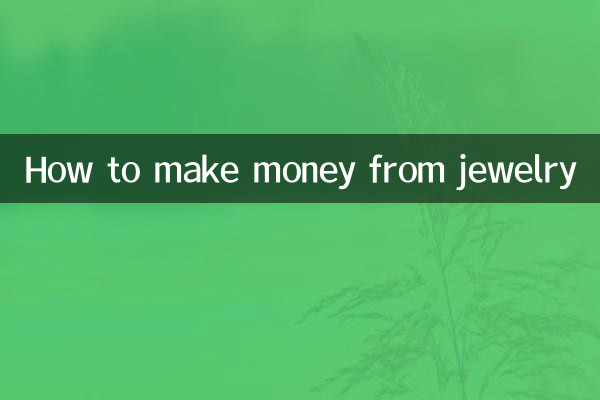 How to make money from jewelry