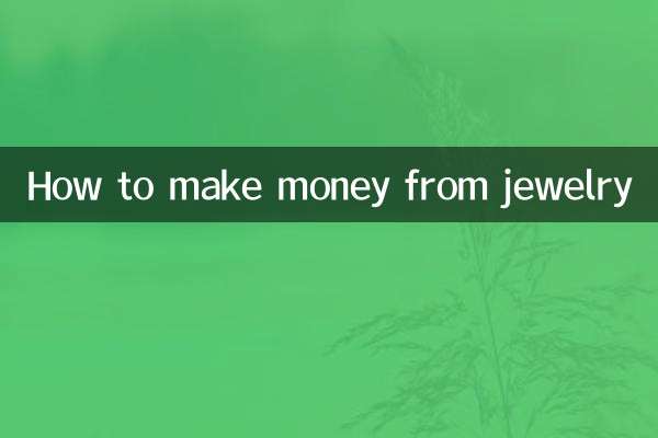 How to make money from jewelry