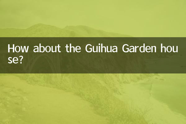 How about the Guihua Garden house?