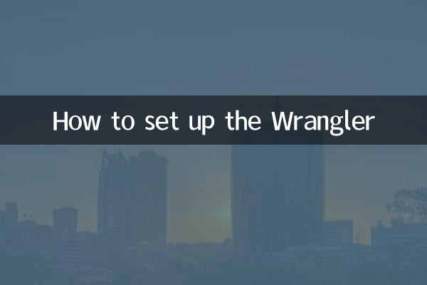 So richten Sie den Wrangler ein