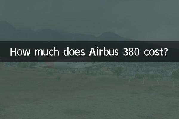 Quanto costa l'Airbus 380?