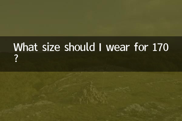 170の場合どのサイズを着ればいいですか？