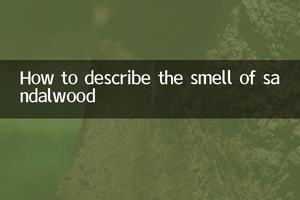 檀香的味道怎么形容