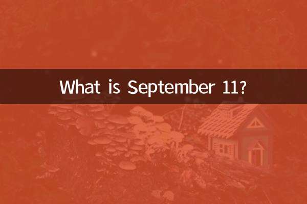 ¿Qué es el 11 de septiembre?