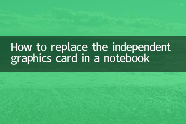 Как заменить независимую видеокарту в ноутбуке