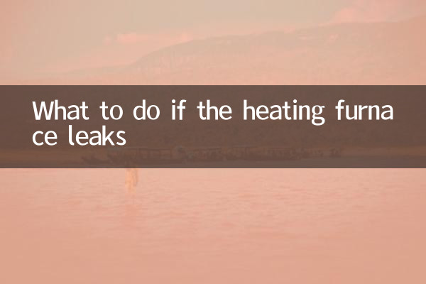 Was tun, wenn der Heizofen undicht ist?