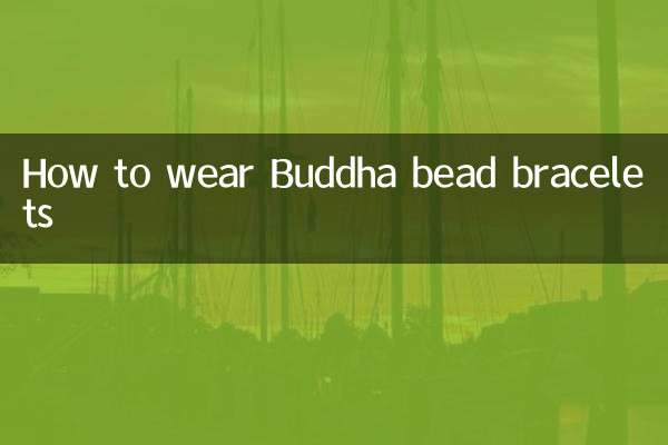 Как носить браслеты из бусин Будды