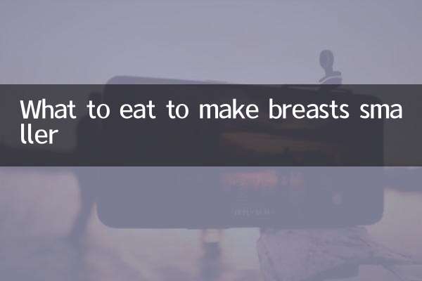 Cosa mangiare per rimpicciolire il seno