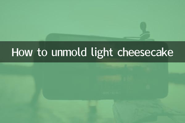 Как разложить легкий чизкейк