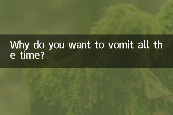 一直想吐是怎么回事