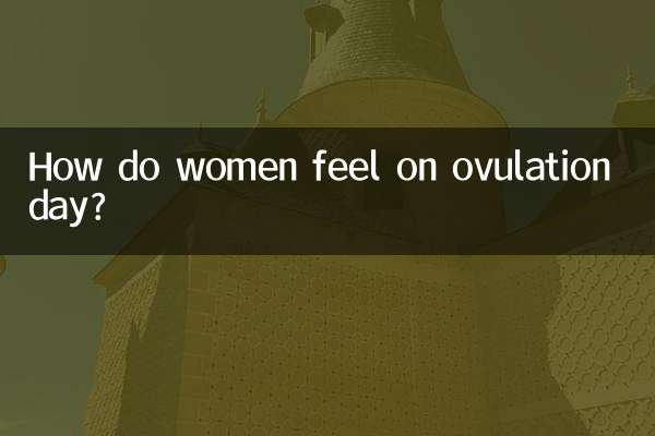 排卵日女性有什么感觉
