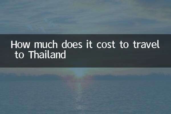 How much does it cost to travel to Thailand