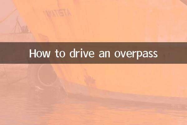 How to drive an overpass