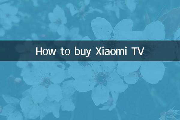 कैसे Xiaomi टीवी खरीदने के लिए