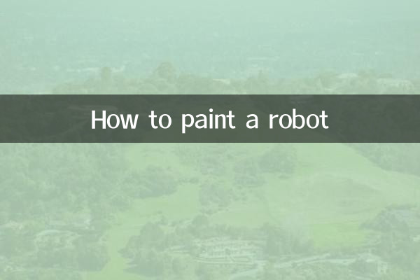 Come dipingere un robot