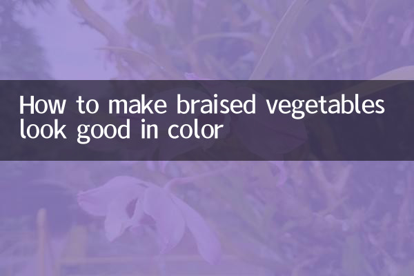 Como fazer com que os vegetais refogados tenham uma boa cor