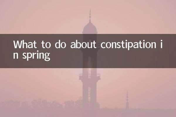 Was tun gegen Verstopfung im Frühling?