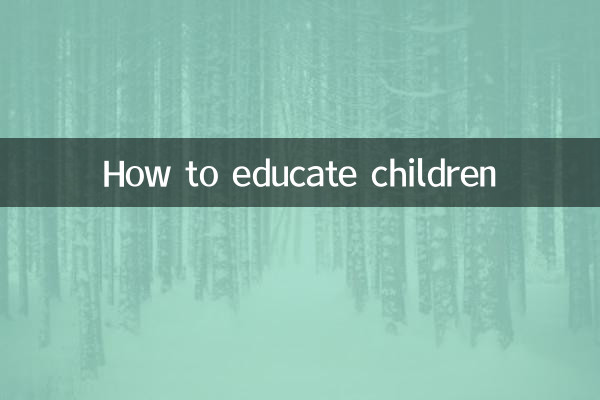 Come educare i bambini