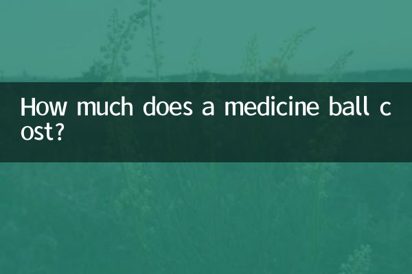 Quanto costa una palla medica?