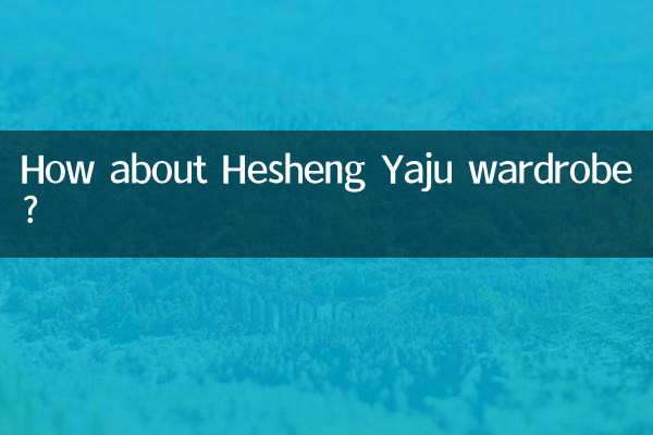 合生雅居衣柜怎么样