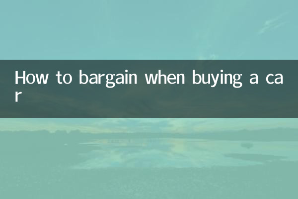 গাড়ি কেনার সময় কীভাবে দর কষাকষি করবেন