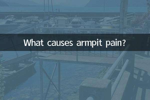 ¿Qué causa el dolor en las axilas?
