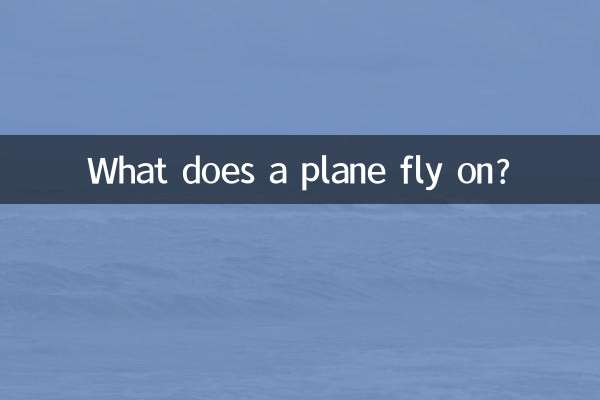 飛行機は何で飛ぶの？