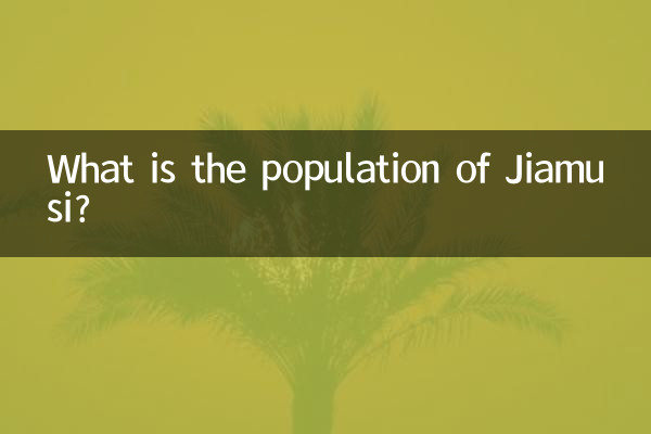 জিয়ামুসির জনসংখ্যা কত?