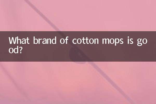 কোন ব্র্যান্ডের সুতির মোপ ভালো?
