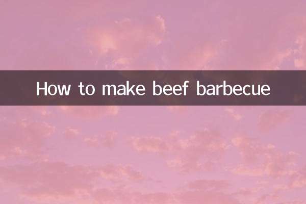 طرز تهیه کباب گوشت گاو