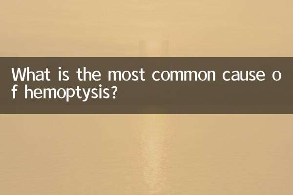 最常见的咯血原因是什么