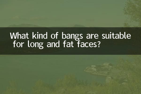लंबे और मोटे चेहरों के लिए किस प्रकार के बैंग्स उपयुक्त हैं?