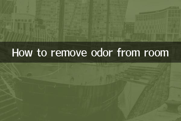 Como remover o odor do ambiente