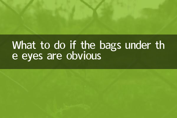 Cosa fare se le borse sotto gli occhi sono evidenti