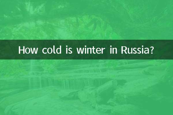Quão frio é o inverno na Rússia?