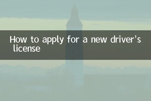 नए ड्राइवर लाइसेंस के लिए आवेदन कैसे करें