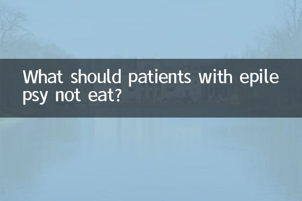 O que os pacientes com epilepsia não devem comer?