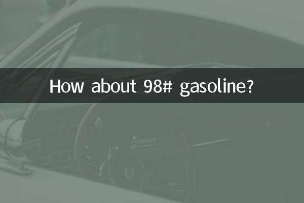 Wie wäre es mit 98#-Benzin?