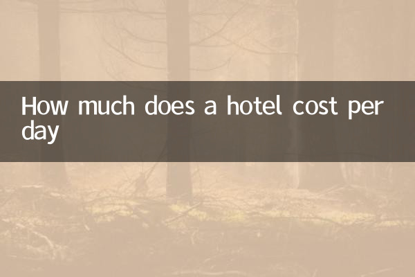 How much does a hotel cost per day