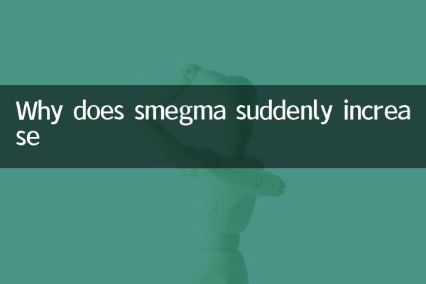 Por que Smegma aumenta de repente