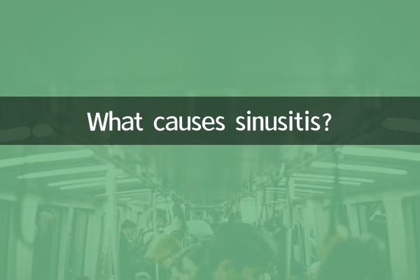 O que causa sinusite?