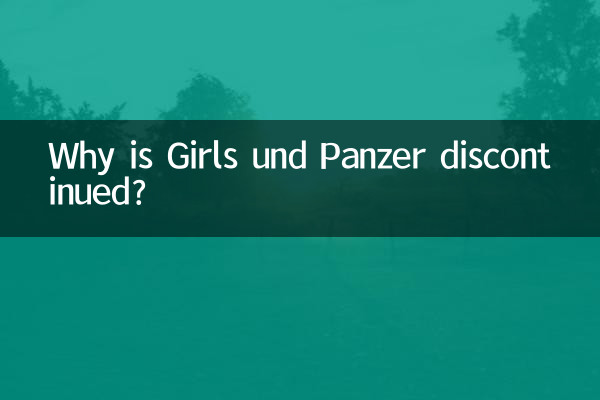 Perché Girls und Panzer è stato interrotto?