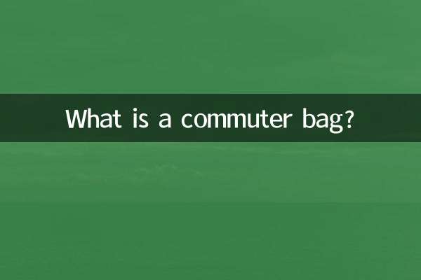 कम्यूटर बैग क्या है?