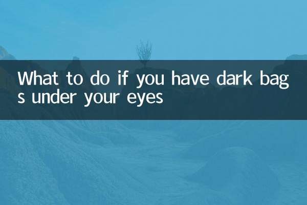 Was tun, wenn Sie dunkle Tränensäcke unter den Augen haben?