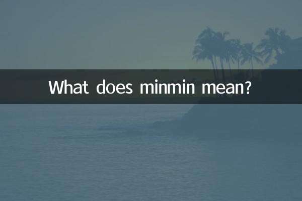 ミンミンってどういう意味ですか？