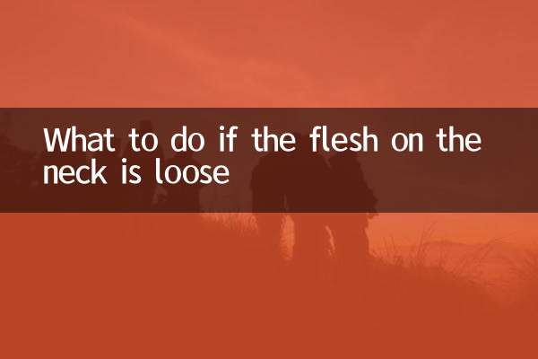 Cosa fare se la carne sul collo è allentata