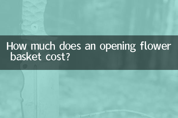 开业花篮多少钱一个