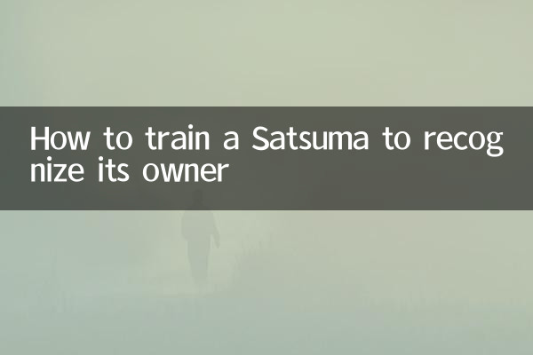 Comment dresser un Satsuma à reconnaître son propriétaire